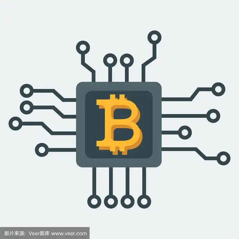 Close-up of a high-performance Bitcoin mining rig in action