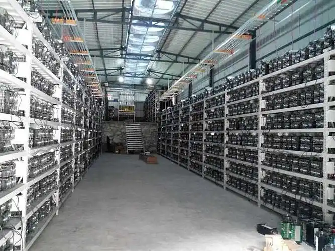 Energy-efficient mining rigs operating within a climate-conscious facility