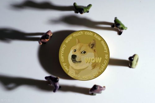 A representation of Dogecoin on a digital screen